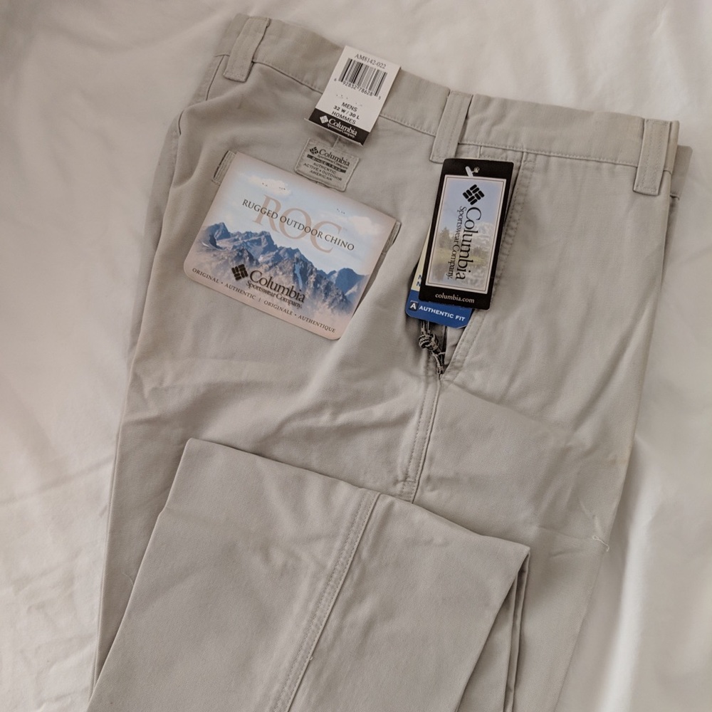 NWT Rugged Outdoor Chino 32W x 30L